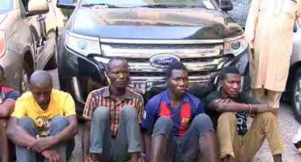 FCT Police Command Parades Robbery Suspects, Others (Photos)